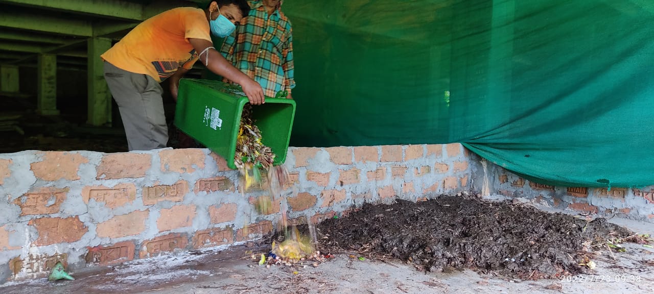 Addition of kitchen waste 2