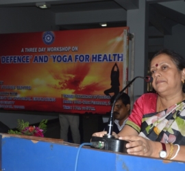 A Three Day Workshop on 'Self Defence' and 'Yoga for Health