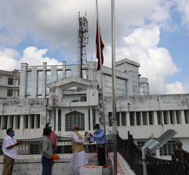 Foundation Day of Tripura University and Mahatma Gandhi's Birthday Celebration