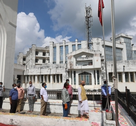 Foundation Day of Tripura University and Mahatma Gandhi's Birthday Celebration