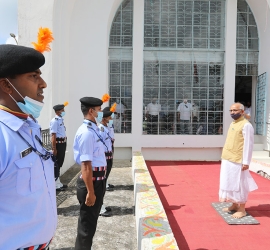 Foundation Day of Tripura University and Mahatma Gandhi's Birthday Celebration