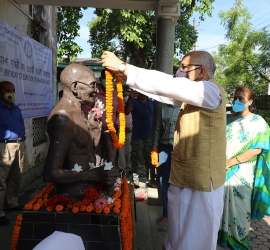 Foundation Day of Tripura University and Mahatma Gandhi's Birthday Celebration