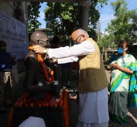 Foundation Day of Tripura University and Mahatma Gandhi's Birthday Celebration