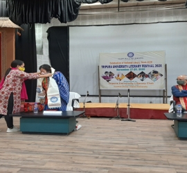 Celebration of Tripura University Literary Festival 2020 