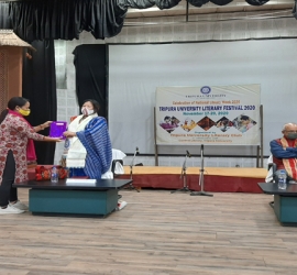 Celebration of Tripura University Literary Festival 2020 