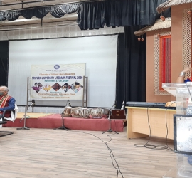 Celebration of Tripura University Literary Festival 2020 