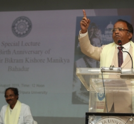 Special Lecture on Birth Anniversary of Maharaja Bir Bikram Kishore Manikya Bahadur