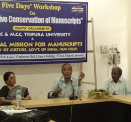 Workshop for Preventive Conservation of Manuscripts