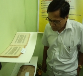 Workshop for Preventive Conservation of Manuscripts