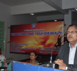 A Three Day Workshop on 'Self Defence' and 'Yoga for Health