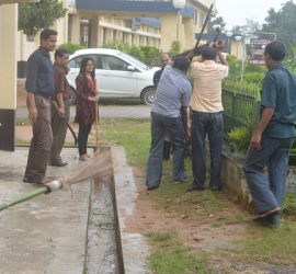 Swach Bharat Abhiyan at DDE TU on 26th June 2015