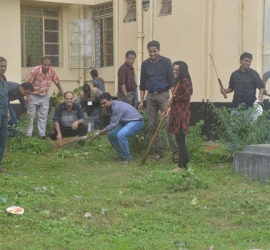 Swach Bharat Abhiyan at DDE TU on 26th June 2015