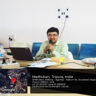 Fulbright mentoring workshop at Tripura University , Organised by IQAC, Tripura University and The United States-India Educational Foundation (USIEF)