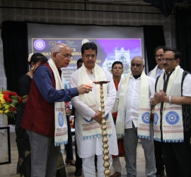 Glimpse of Inaugural function of Two Days Seminar on Yoga Health and Happiness 