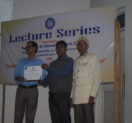 Lecture Series" Organised by the Research and Development Cell (RDC)